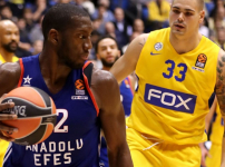 Euroleague : Maccabi Fox Tel Aviv - Anadolu Efes