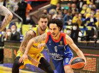 EL: Maccabi Playtika Tel Aviv 78 - 92 Anadolu Efes