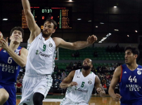 Anadolu Efes defeats Darüşşafaka Doğuş on the road: 80-76