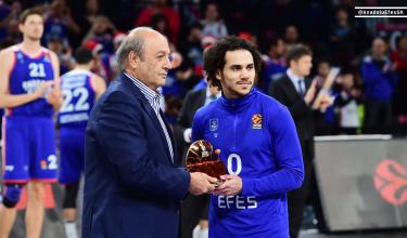 Larkin Receives the Award…