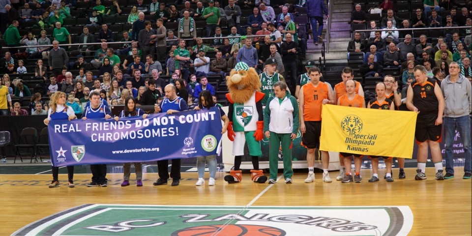 World Down Syndrome Day has been celebrated at the half-time of Zalgiris Kaunas match…