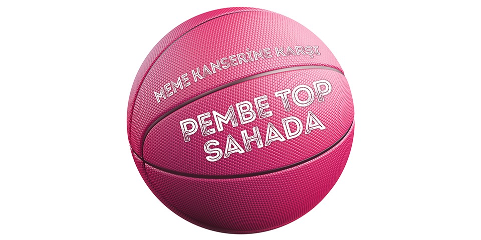 Pembe Top, meme kanserine karşı Anadolu Efes - Real Madrid karşılaşmasında sahada olacak...