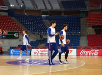 Anadolu Efes son çalışmasını yaptı...