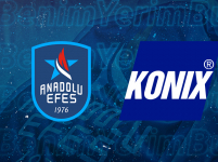 KONIX, Anadolu Efes Spor Kulübü’nün 2020 - 2021 Sezonu Resmi Hijyen Partneri Oldu...