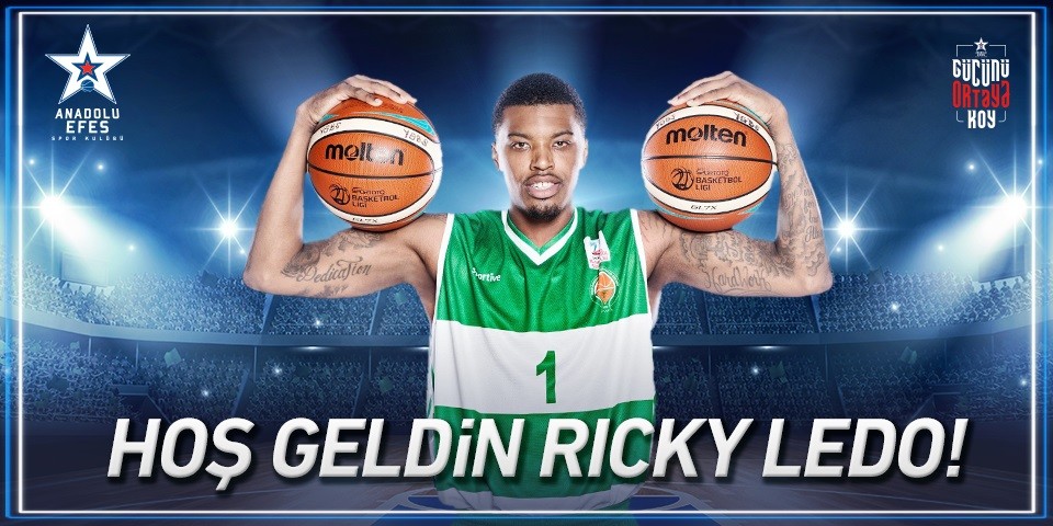 Ricky Ledo Anadolu Efes’te...