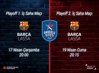 Anadolu Efes - Barcelona Lassa Maçları İçin Tek Maçlık Biletler Satışa Sunuldu...