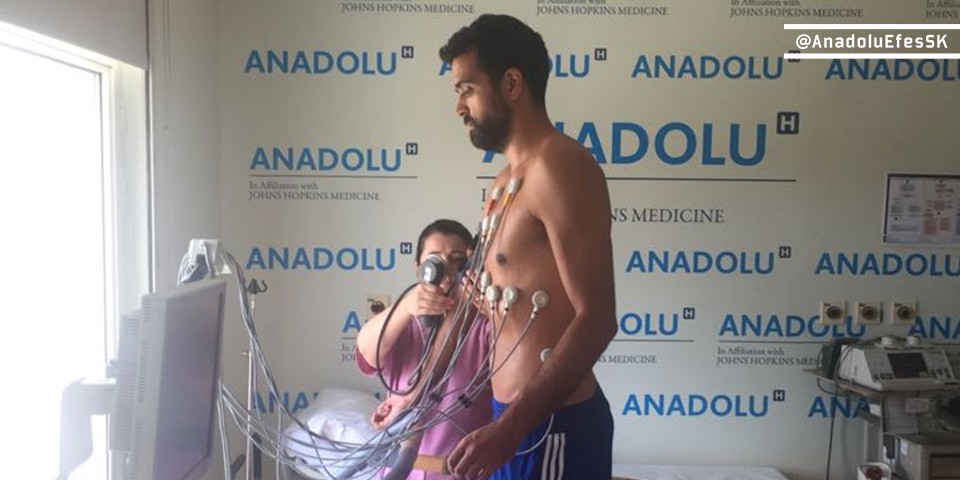 Krunoslav Simon Anadolu Sağlık Merkezi’nde kontrolden geçti...