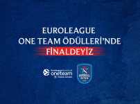 Euroleague One Team Ödülleri’nde Finaldeyiz...