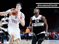 Anadolu Efes: 65 - Beşiktaş Sompo Japan: 91