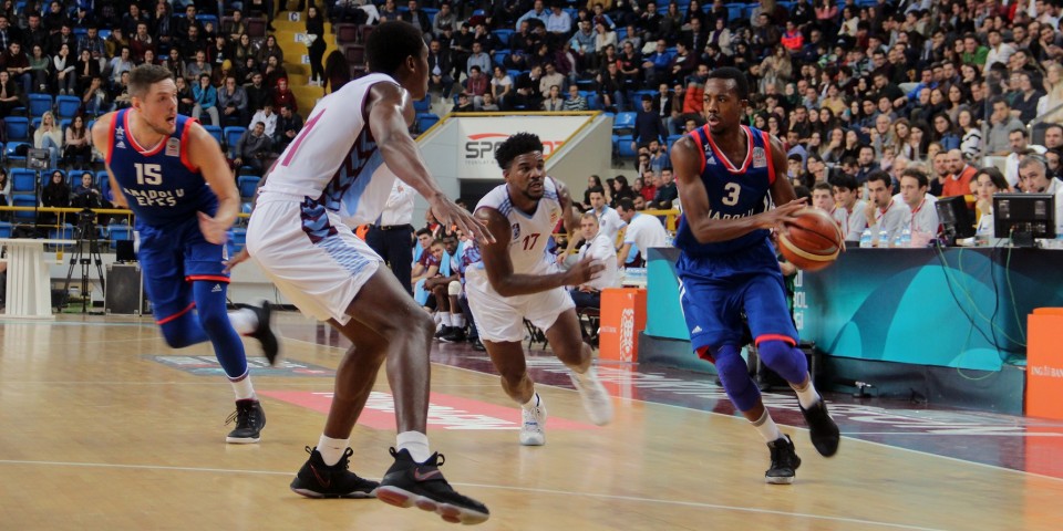 We won in the overtime at the Trabzon away game: 96-89
