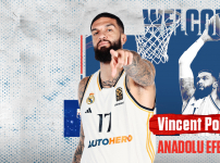 Vincent Poirier Anadolu Efes’te...