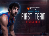 Vasilije Micic reaches All-Euroleague First Team…