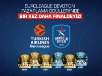 EuroLeague Devotion Pazarlama Ödülleri’nde Bir Kez Daha Finaldeyiz...