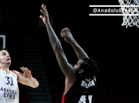 Anadolu Efes: 84 - Gaziantep Basketbol: 96