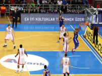 Anadolu Efes versus Cedevita Zagreb for the third time...