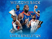 Chris Singleton Reunited with Anadolu Efes…